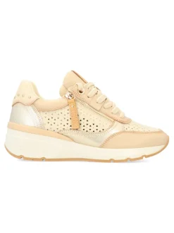 New CARMELA Sneakers casual piel troquelada