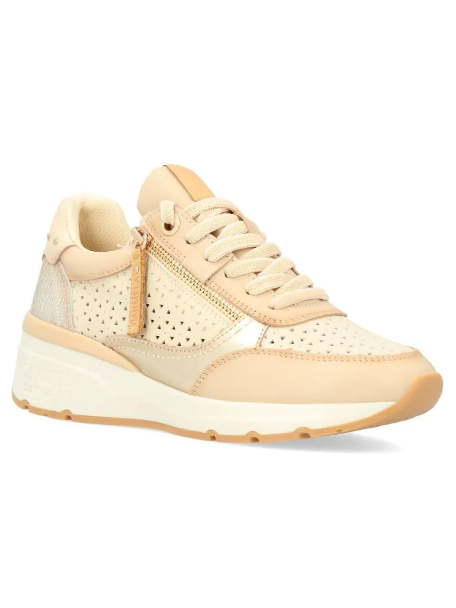 New CARMELA Sneakers casual piel troquelada