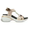 Clearance CETTI Sandalia casual cuña confort mujer