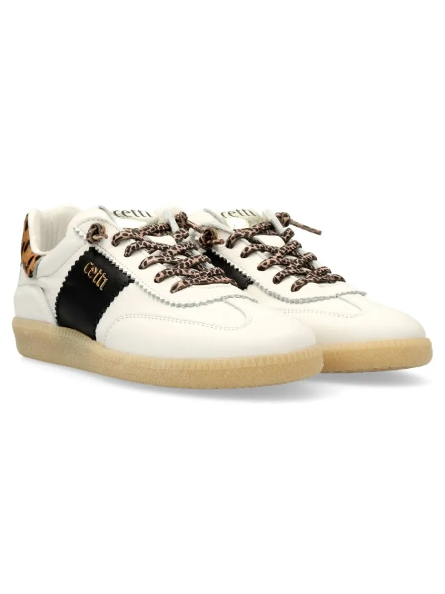 Hot CETTI Tenis deportivo casual piel confort retro