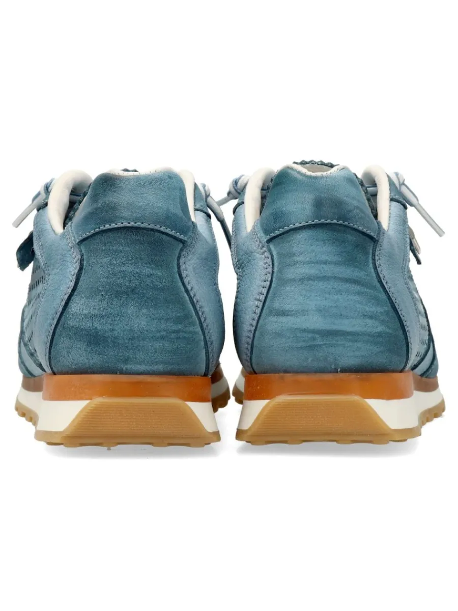 Online CETTI Zapatilla urbana piel troquelada hombre