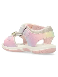 New CHICCO Sandalia confort multicolor brillo niña