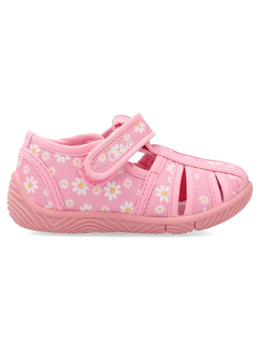 Outlet CHICCO Zapatilla de lona transpirable niña Flores