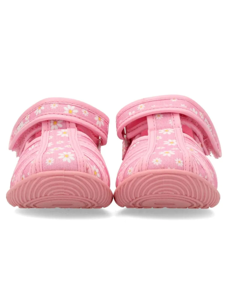 Outlet CHICCO Zapatilla de lona transpirable niña Flores