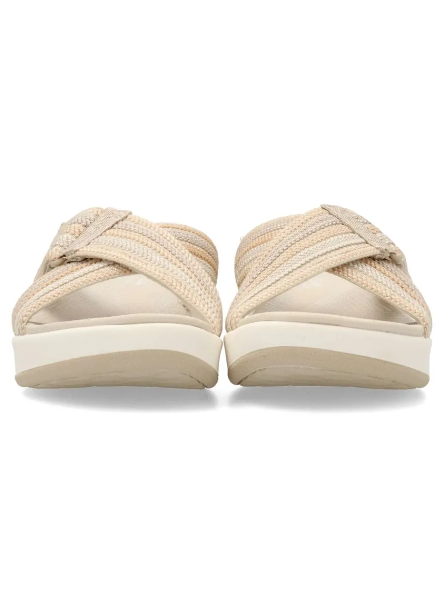 Hot CLARKS Sandalia confort tiras cruzadas