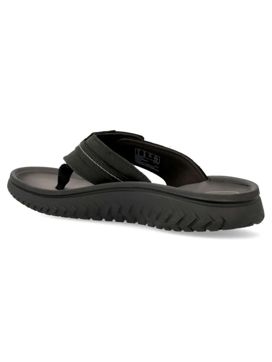 Fashion CLARKS Sandalia dedo piel confort Wesley Sun
