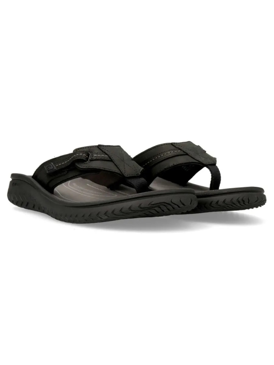 Fashion CLARKS Sandalia dedo piel confort Wesley Sun