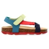 Outlet CONGUITOS Sandalia bio tiras azul multicolor