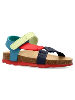 Outlet CONGUITOS Sandalia bio tiras azul multicolor