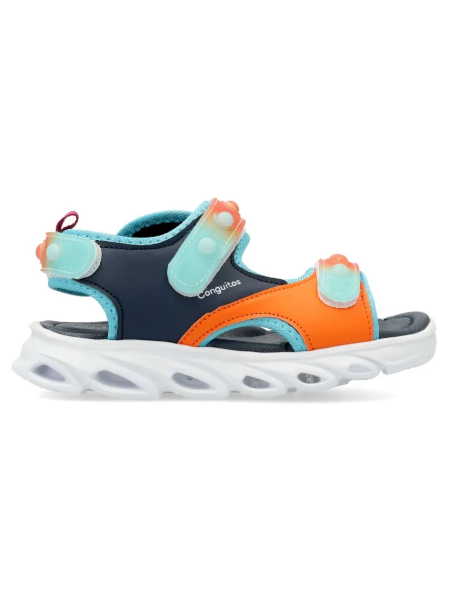 Clearance CONGUITOS Sandalia sport casual Pop luces