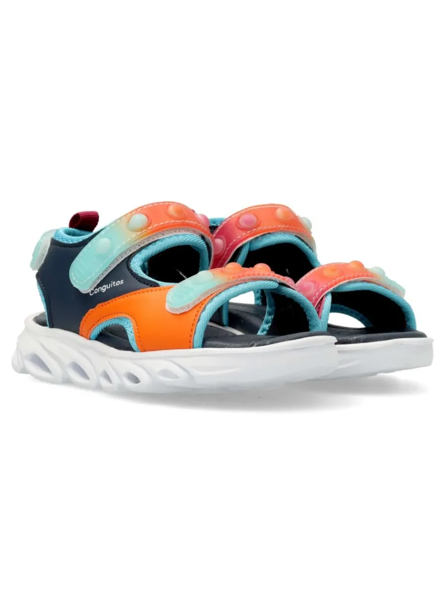Clearance CONGUITOS Sandalia sport casual Pop luces