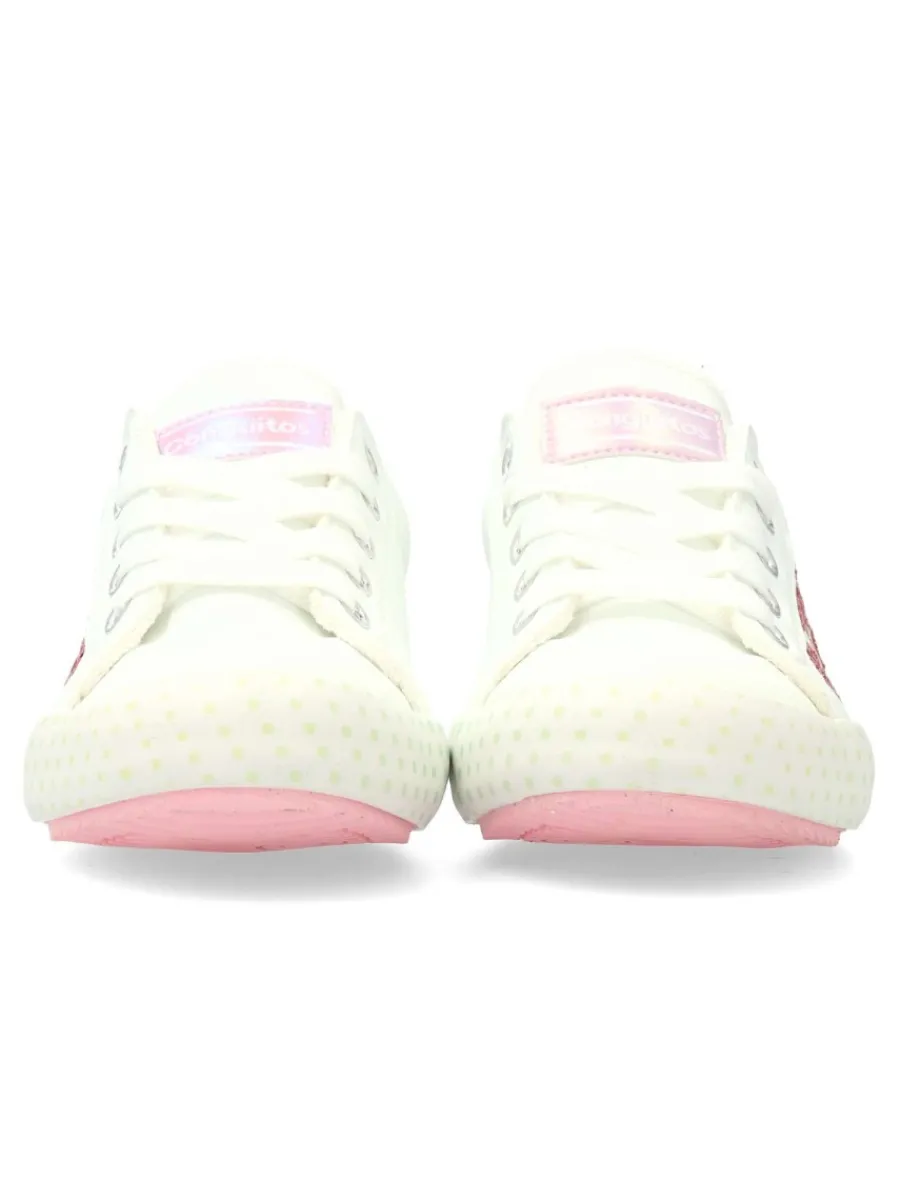 Discount CONGUITOS Sneakers deportivo casual corazón glitter