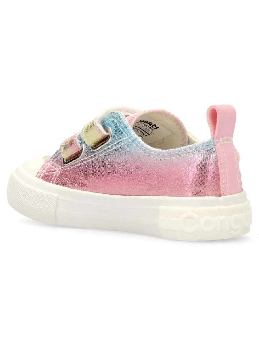 New CONGUITOS Zapatilla sneakers multicolor brillo