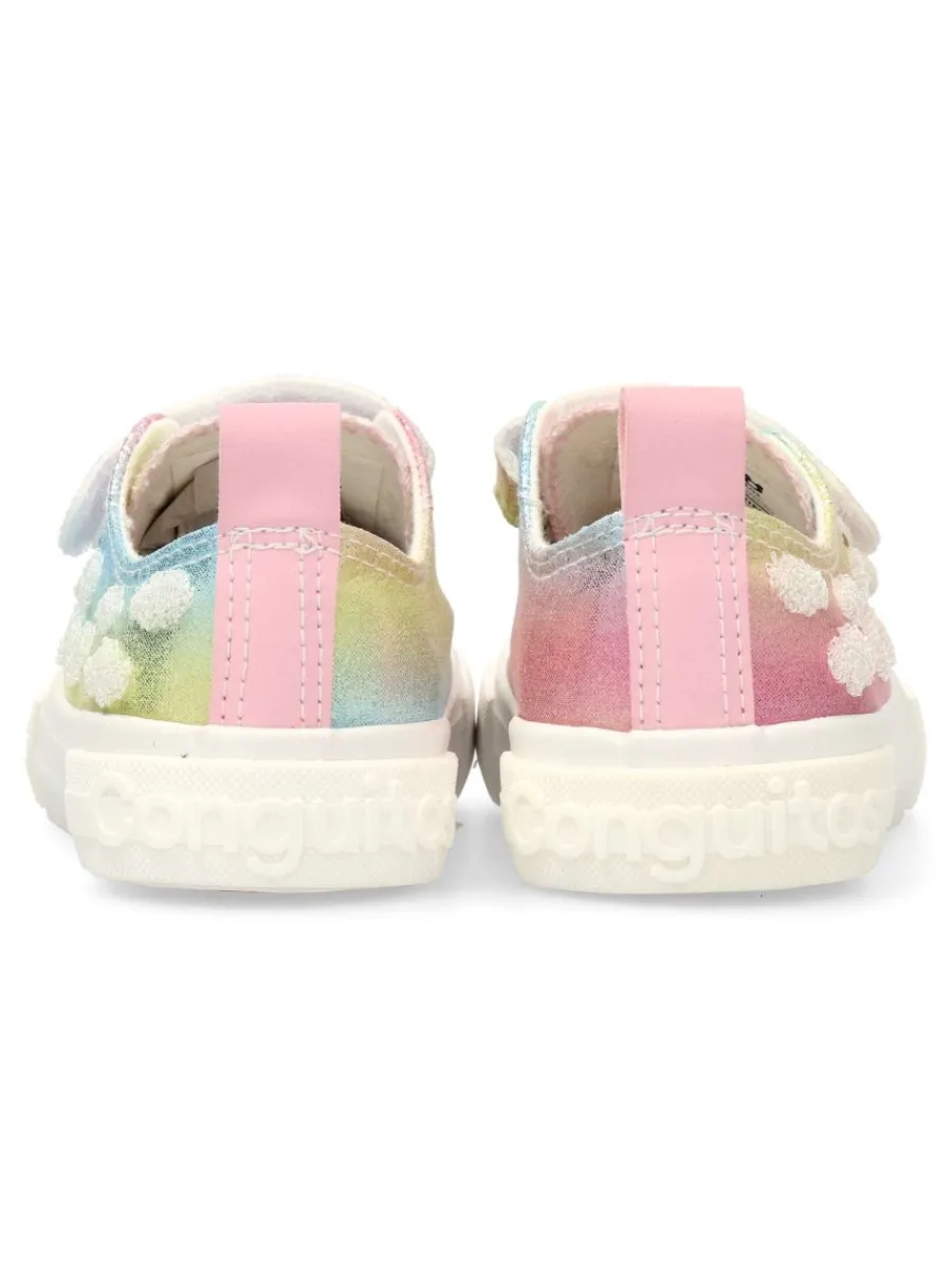 New CONGUITOS Zapatilla sneakers multicolor brillo