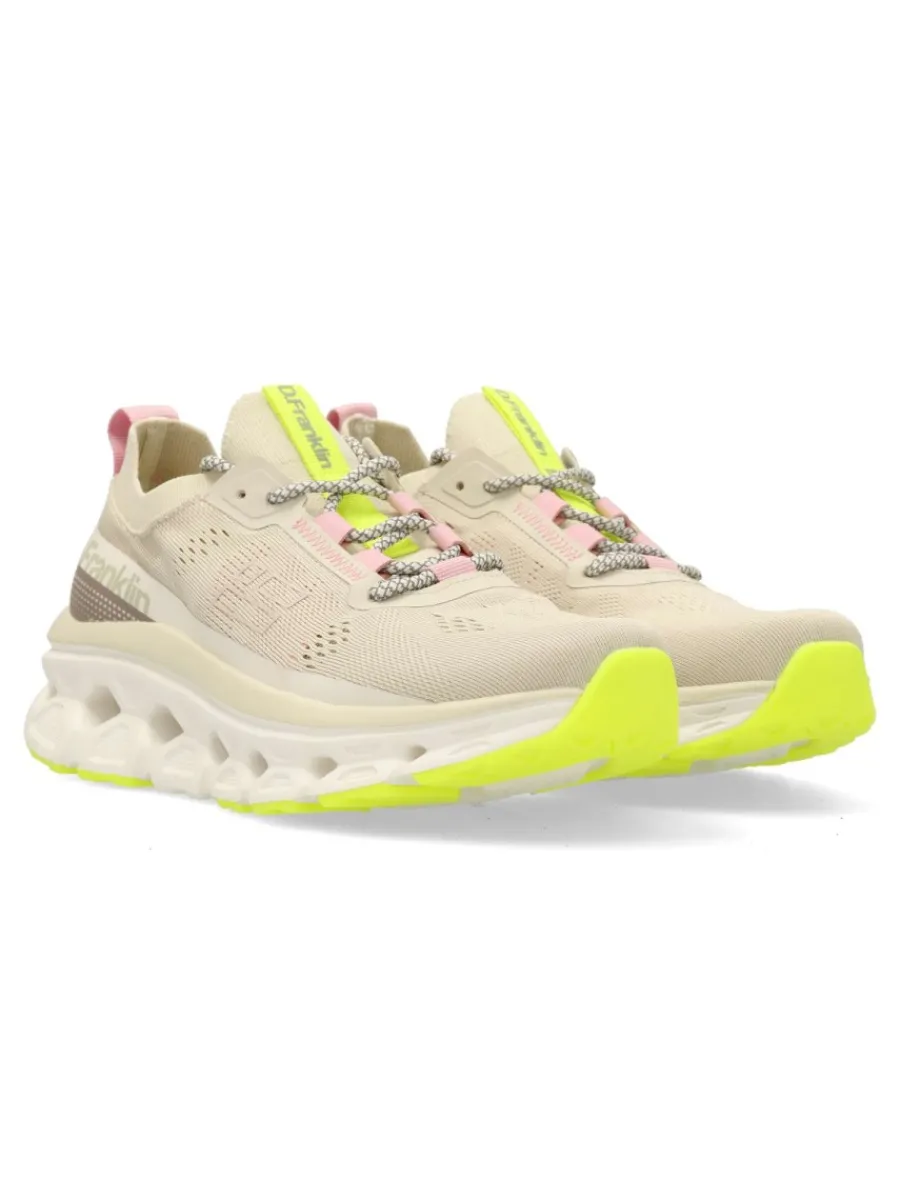 Online D. FRANKLIN Deportiva Aero Sneakers Mesh beige