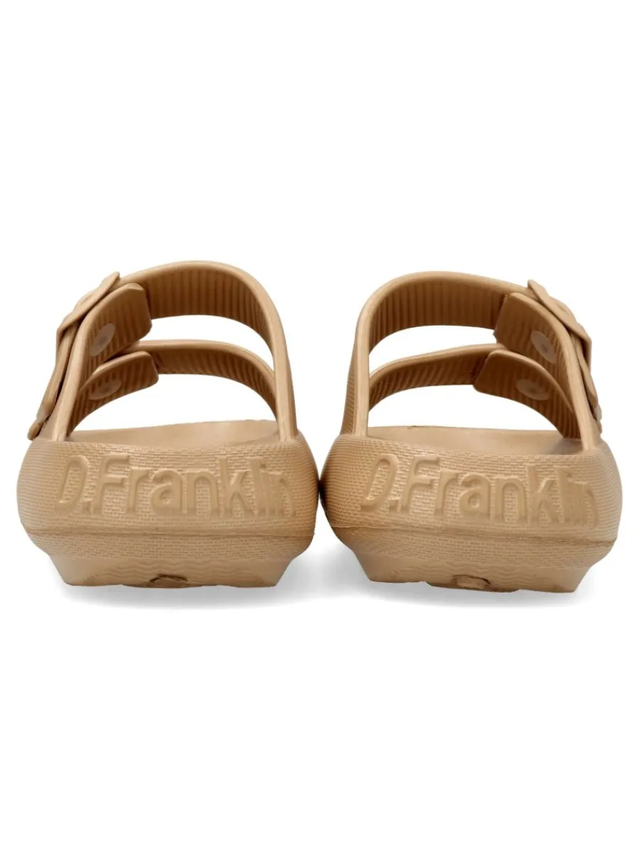 Outlet D. FRANKLIN Sandalia chancla hebillas confort