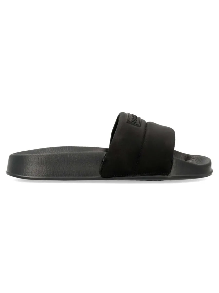 Fashion D. FRANKLIN Sandalia pala negra Venice Slides