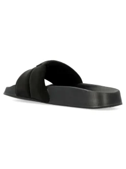 Fashion D. FRANKLIN Sandalia pala negra Venice Slides