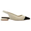 New DANGELA Zapato salón textil destalonado mujer