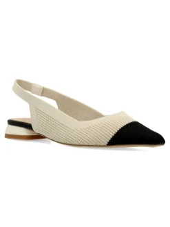 New DANGELA Zapato salón textil destalonado mujer
