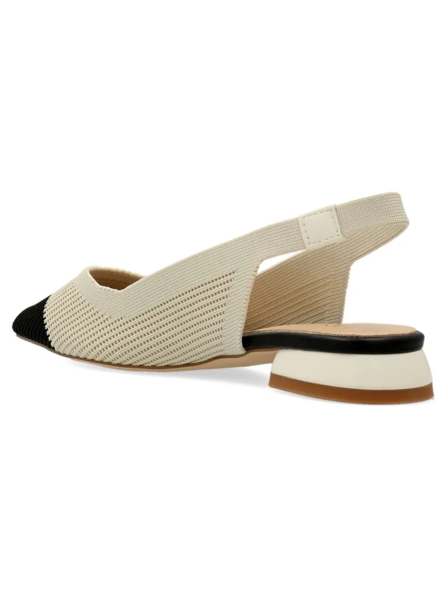 New DANGELA Zapato salón textil destalonado mujer