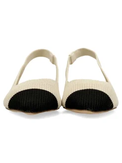 New DANGELA Zapato salón textil destalonado mujer