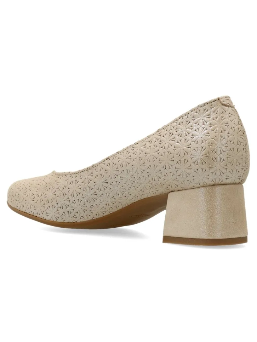 Best D`CHICAS Zapato salón piel grabada metalizada