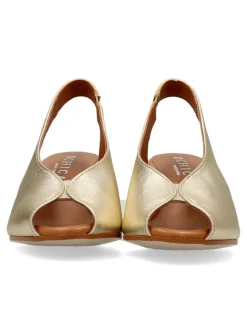 Sale D`CHICAS Zapato salón piel confort tacón ancho