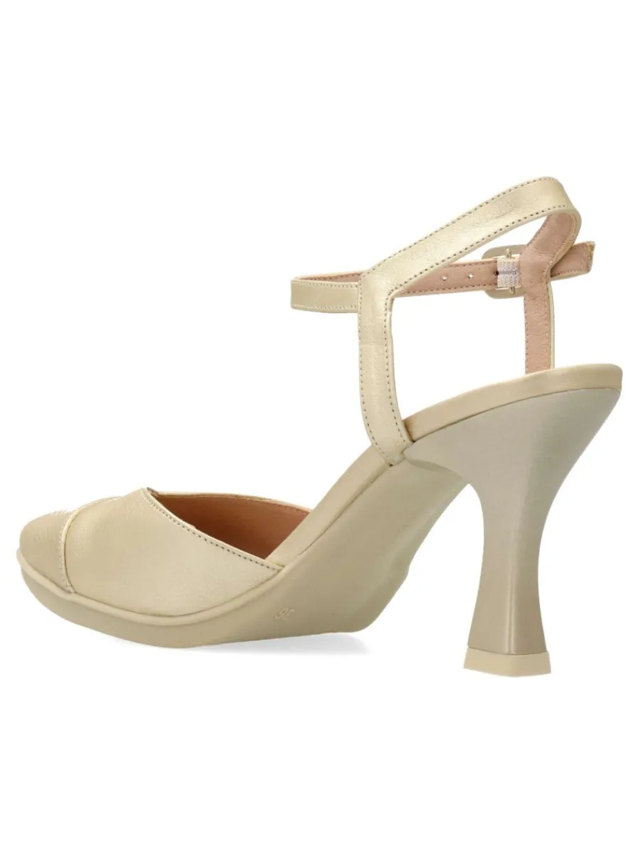 Sale DESIREE Zapato salón piel metalizada confort