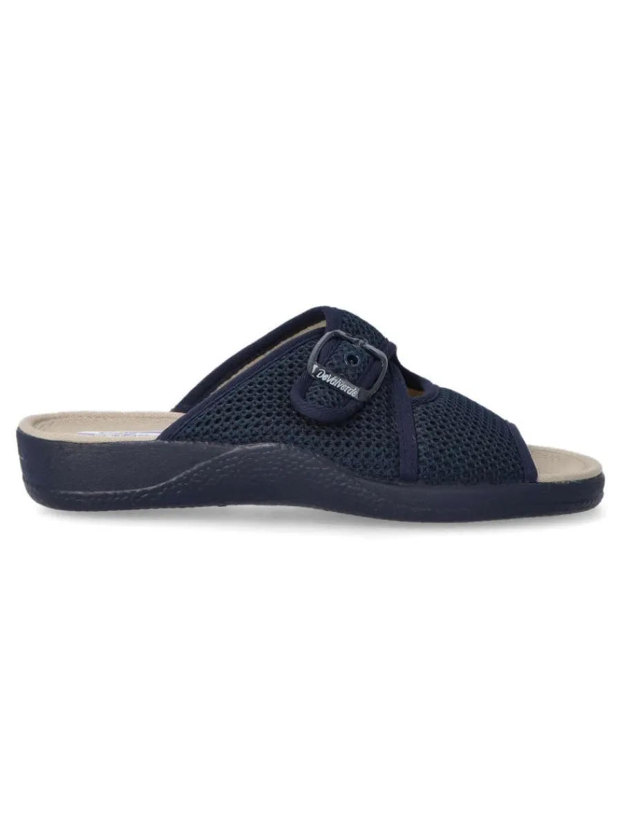 Clearance DEVALVERDE Zapatilla de casa hebilla mujer