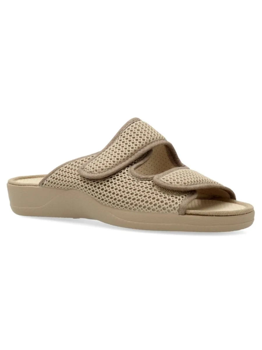 Hot DEVALVERDE Zapatilla de casa confort rejilla mujer