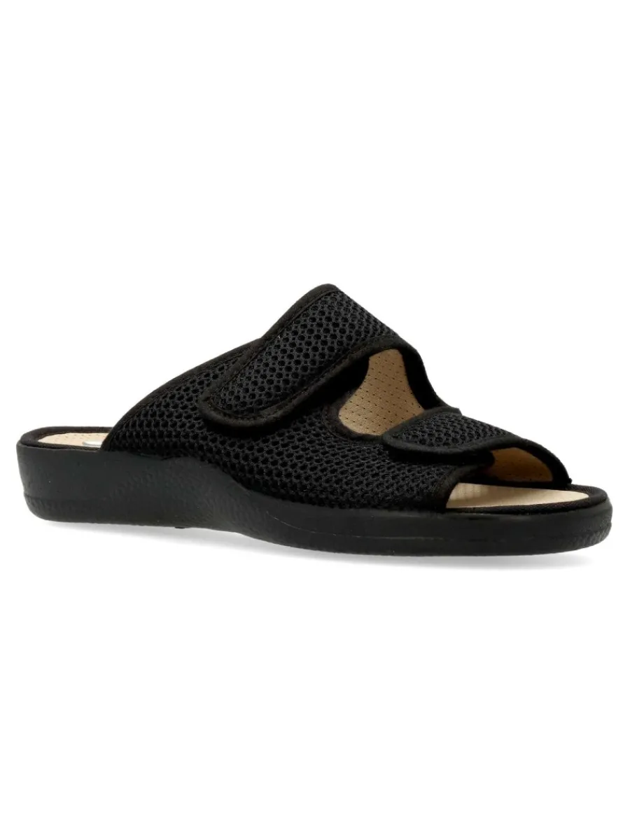 New DEVALVERDE Zapatilla de casa confort textil rejilla