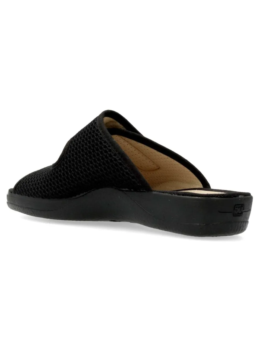 New DEVALVERDE Zapatilla de casa confort textil rejilla