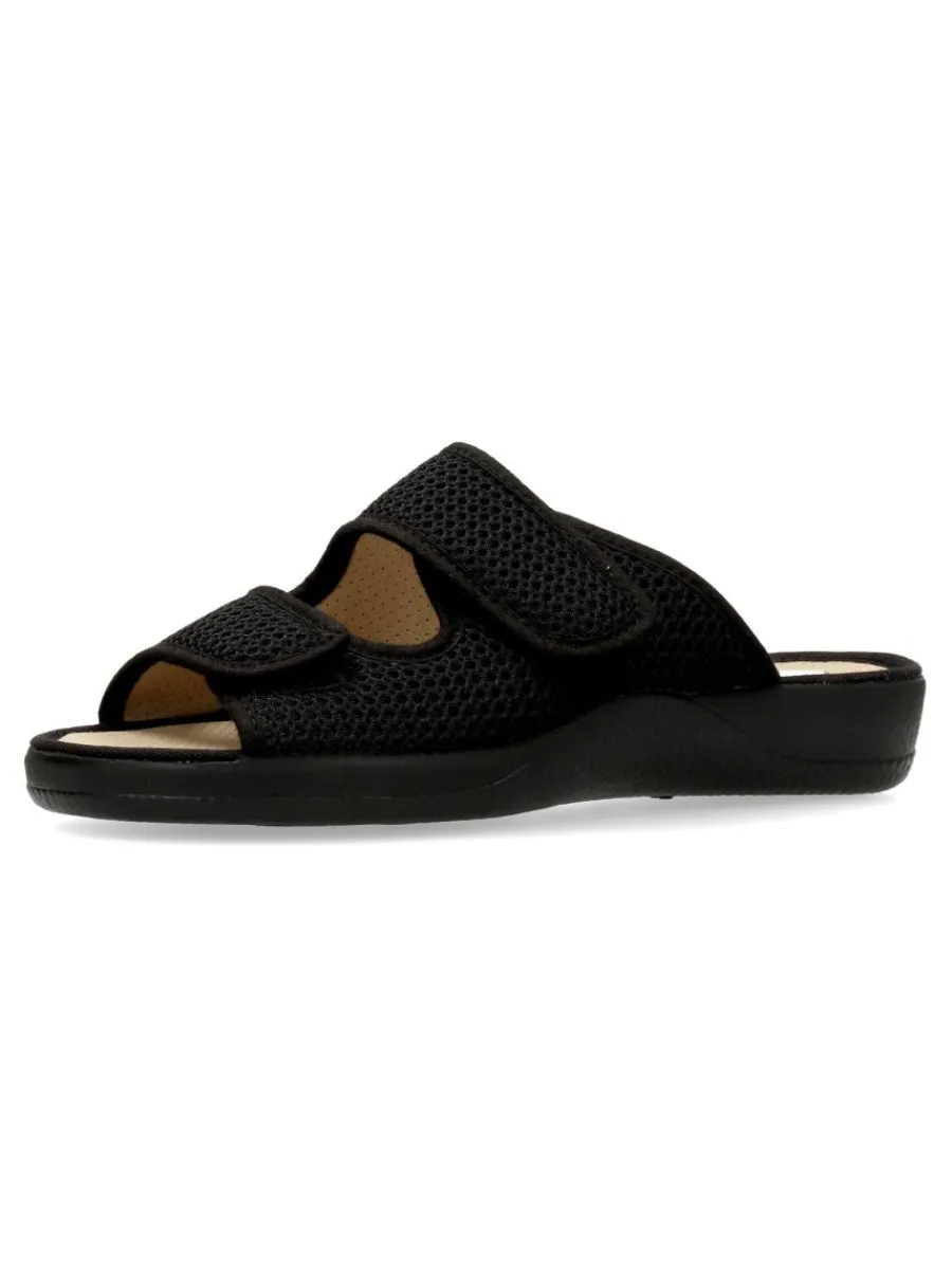 New DEVALVERDE Zapatilla de casa confort textil rejilla