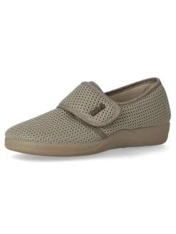 Fashion DEVALVERDE Zapatilla de casa velcro mujer