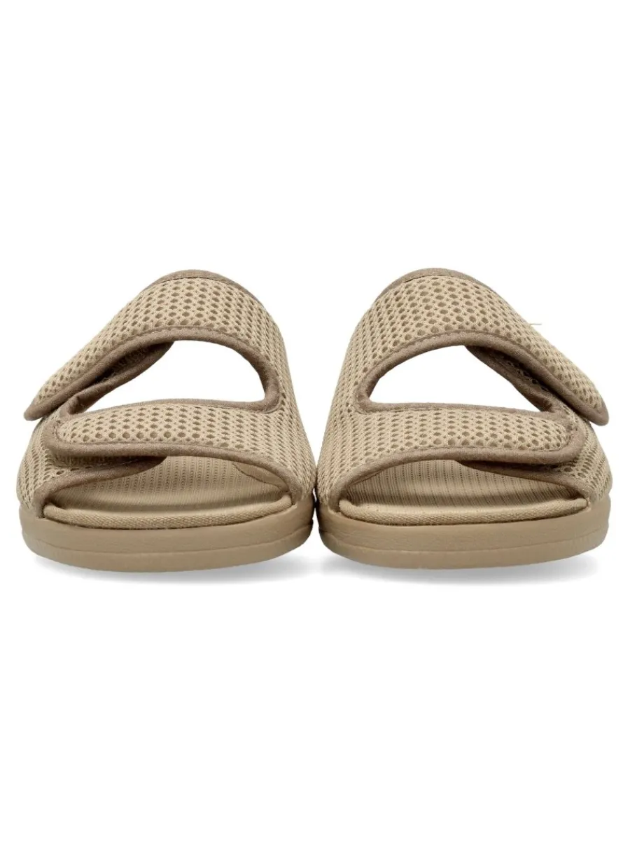 Hot DEVALVERDE Zapatilla de casa confort rejilla mujer