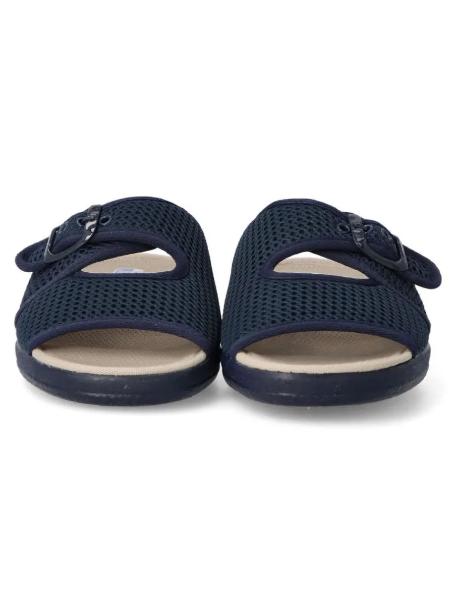 Clearance DEVALVERDE Zapatilla de casa hebilla mujer