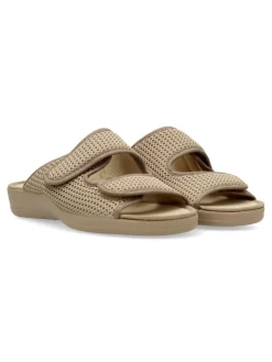 Hot DEVALVERDE Zapatilla de casa confort rejilla mujer
