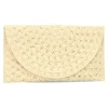 Best DIVANCCI Bolso cartera rafia beige mujer