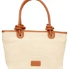 Sale DIVANCCI Bolso de mano rafia trenzada mujer