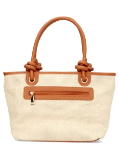 Sale DIVANCCI Bolso de mano rafia trenzada mujer