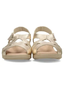 Discount DUENDY Sandalia metalizada piel confort mujer