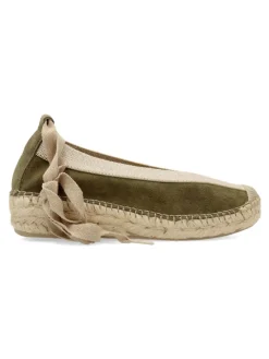 Clearance FABIOLAS Alpargata piel serraje confort mujer
