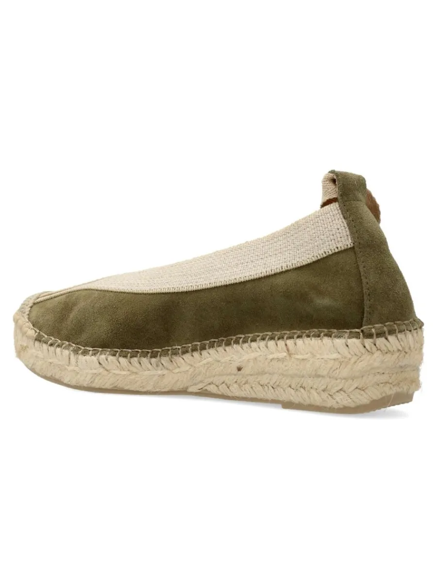 Clearance FABIOLAS Alpargata piel serraje confort mujer