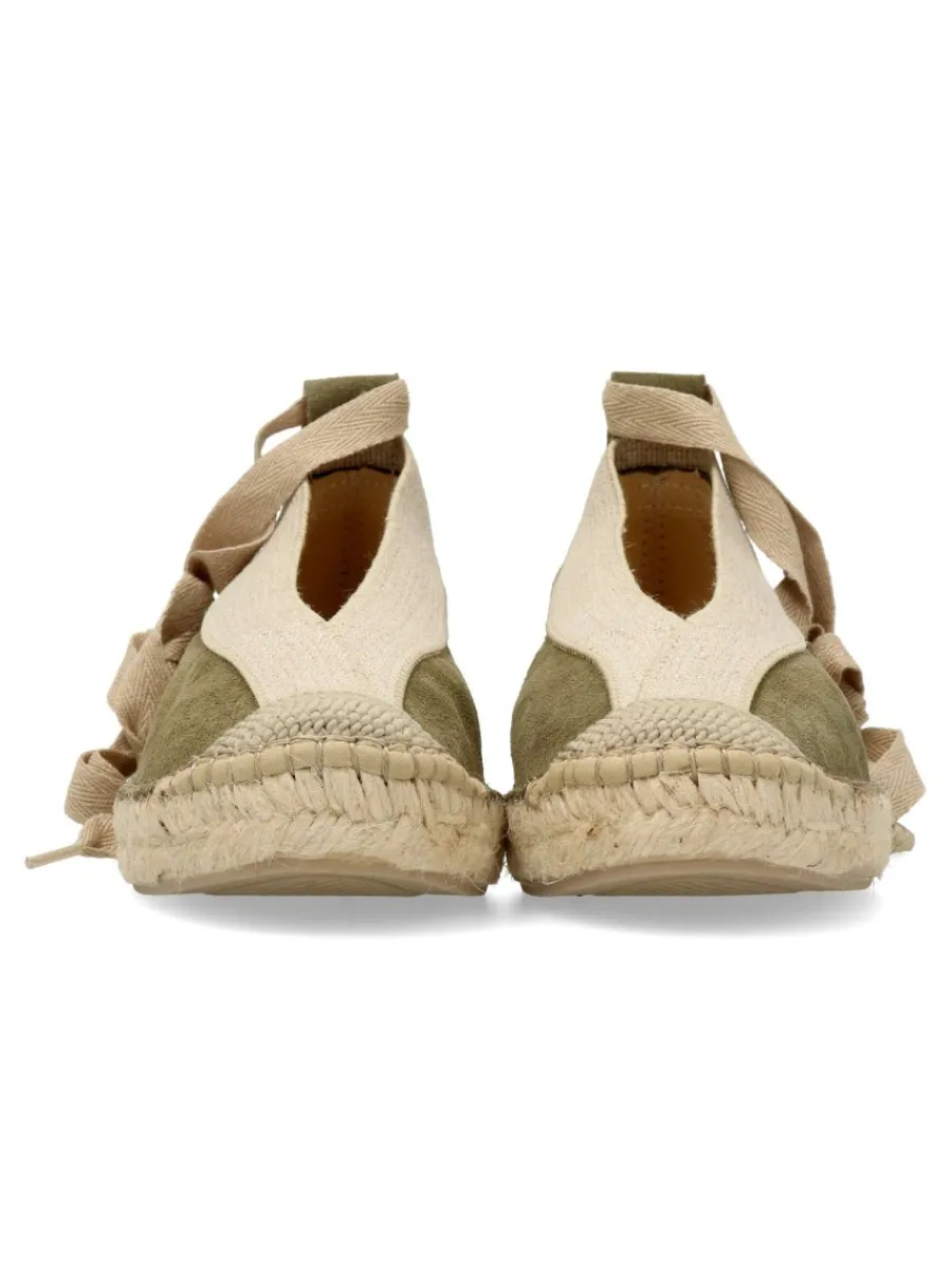 Clearance FABIOLAS Alpargata piel serraje confort mujer