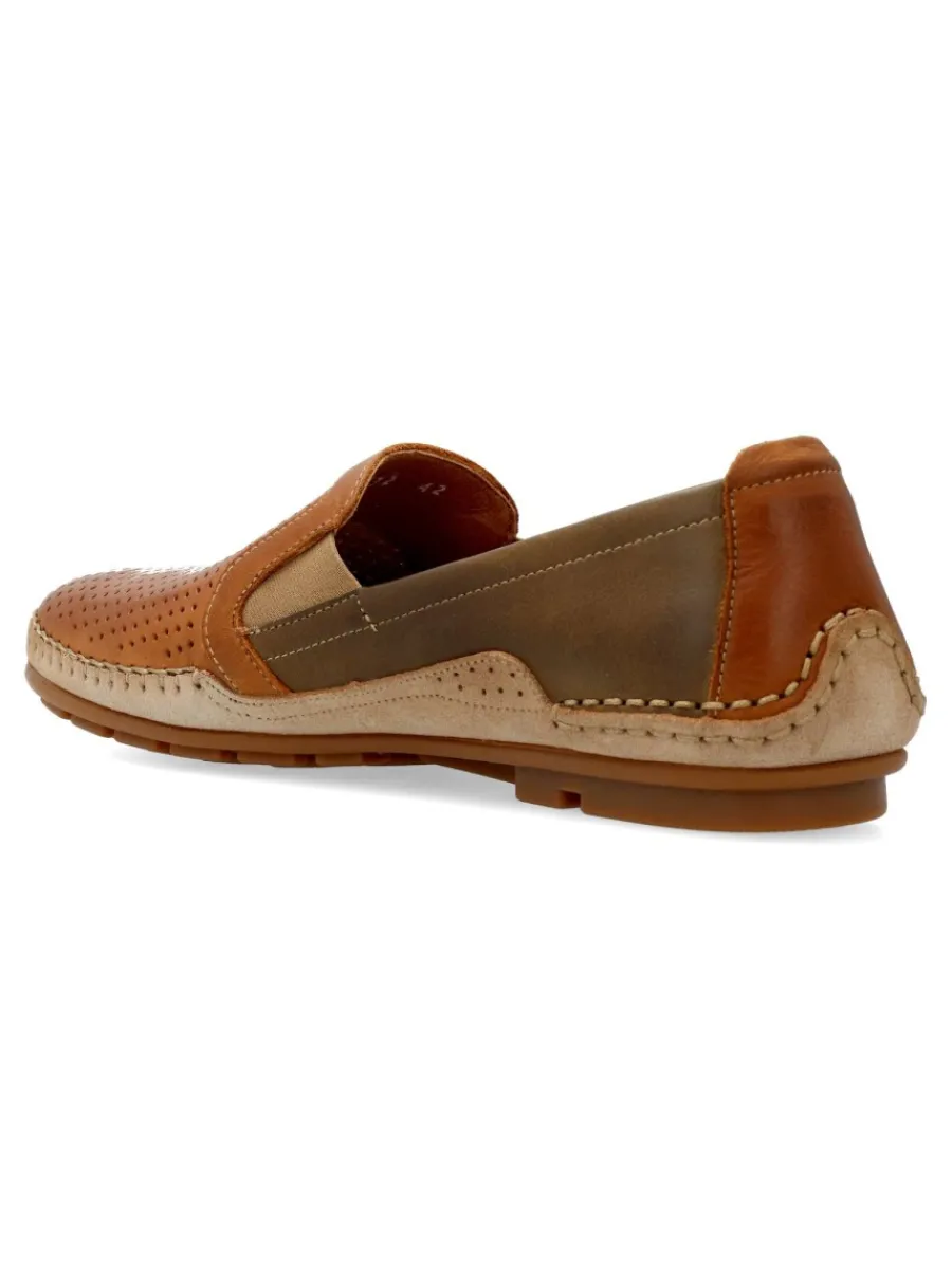 Discount FLUCHOS Mocasín piel confort elásticos hombre