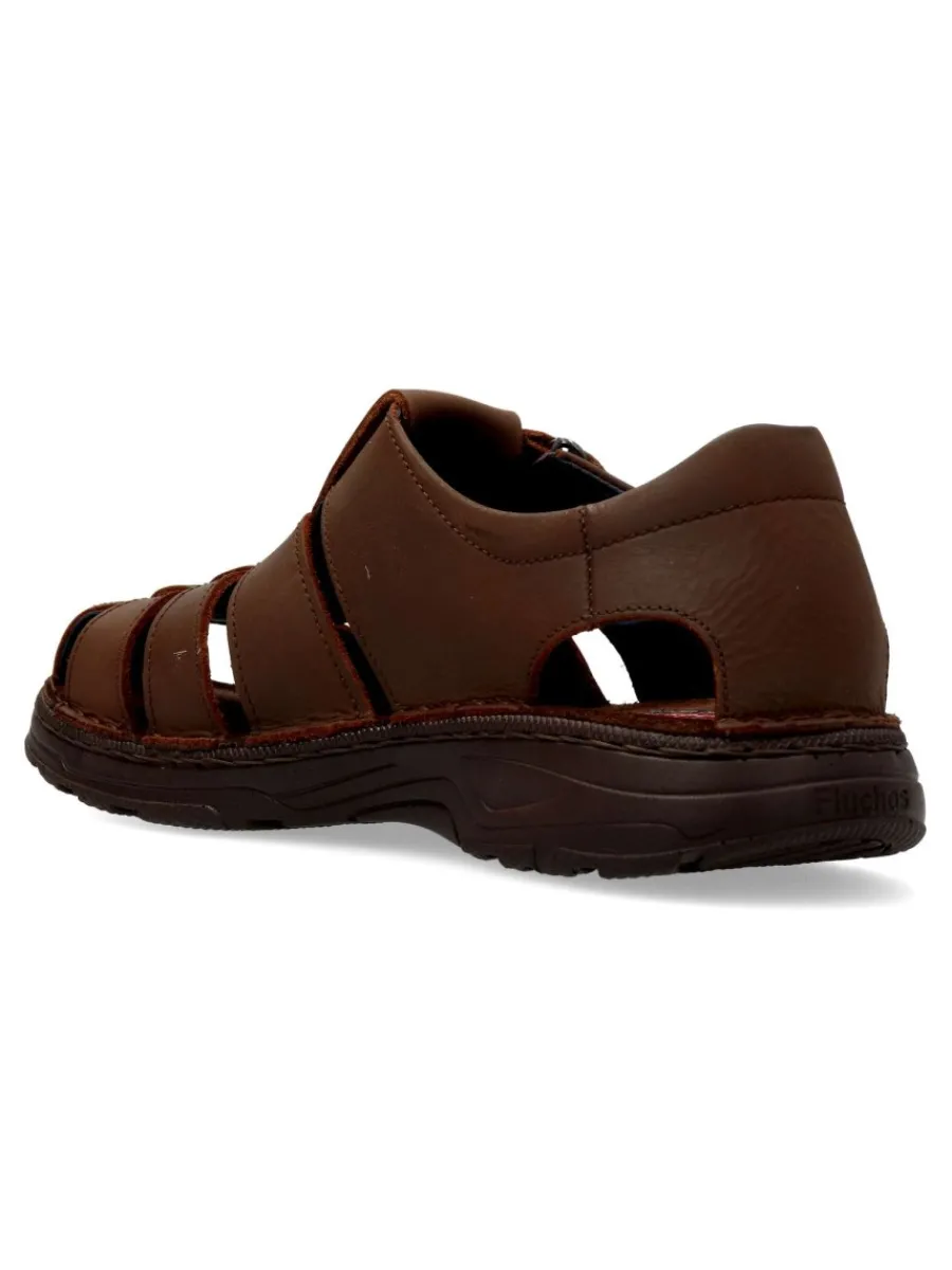 Hot FLUCHOS Sandalia cerrada piel confort Azores