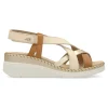 Discount FLUCHOS Sandalia confort de tiras piel confort Leza