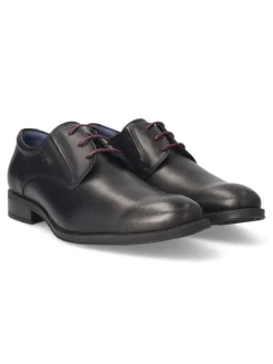 Hot FLUCHOS Zapato blucher hombre HERACLES FLU 8410 NEGRO