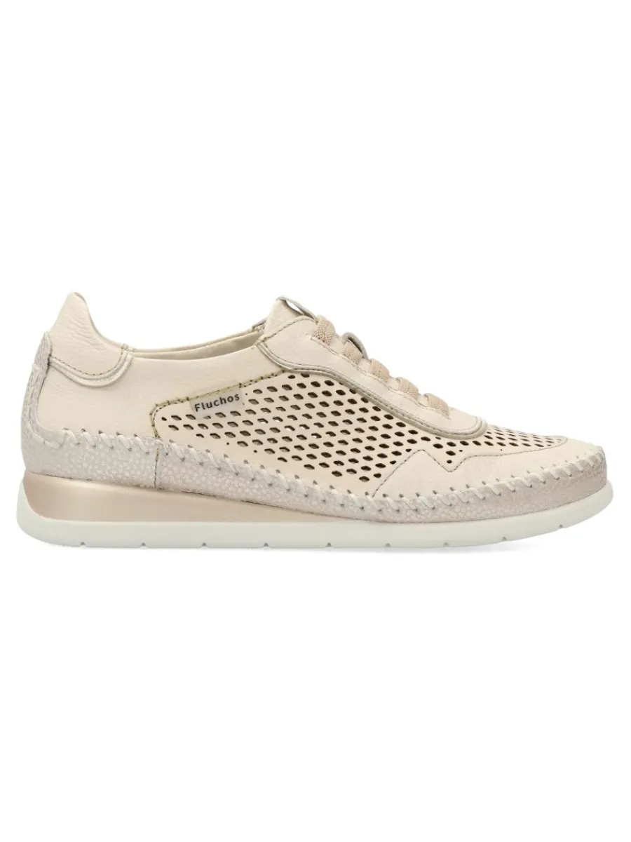 Discount FLUCHOS Zapato casual piel troquelada Sella